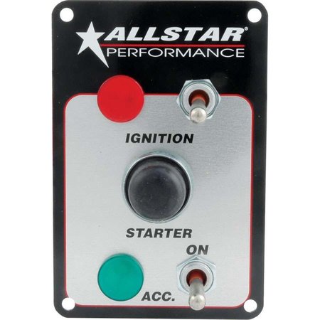 ALLSTAR Waterproof Two Switch Panel with Lights ALL80164